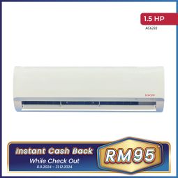 1.5HP WALL-MOUNTED AIR CONDITIONER (AC6232)