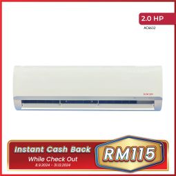 2.0HP WALL-MOUNTED AIR CONDITIONER (AC6632)