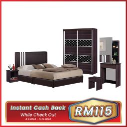 Divan Queen Size Bedroom Set with Mattress (OB001)