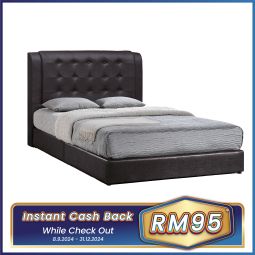 King Size Bed with Mattress (KBD01M)