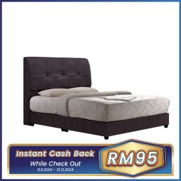 Queen Size Bed with Mattress (QBD01M)