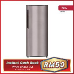 191L SINGLE DOOR DIRECT COOL REFRIGERATOR (SDF1191)