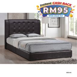King Size Bed with Mattress (KBD01M)