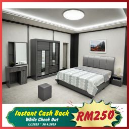 Bedroom Set with Mattress (BRN17A)