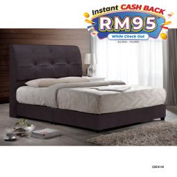 Queen Size Bed with Mattress (QBD01M)